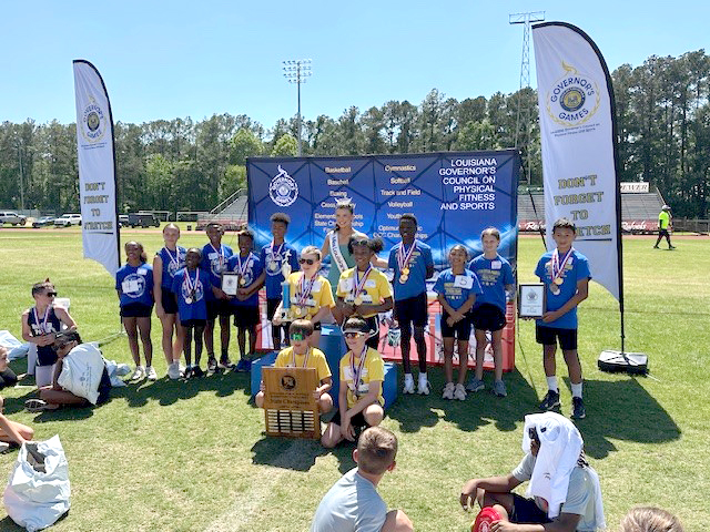 2025 Governor's Council Fitness Meet Champions St. Tammany Parish