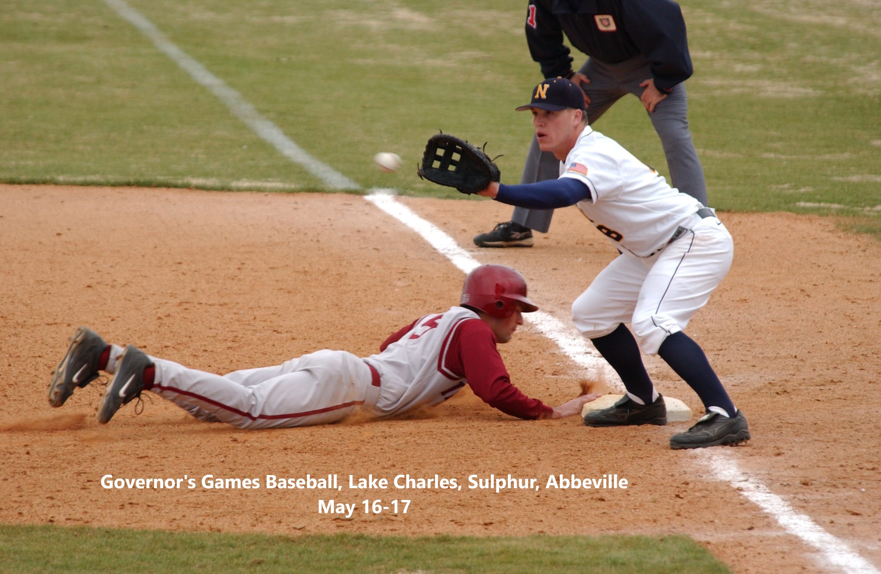 Governor's Games Baseball, Lake Charles, Sulphur, Abbeville