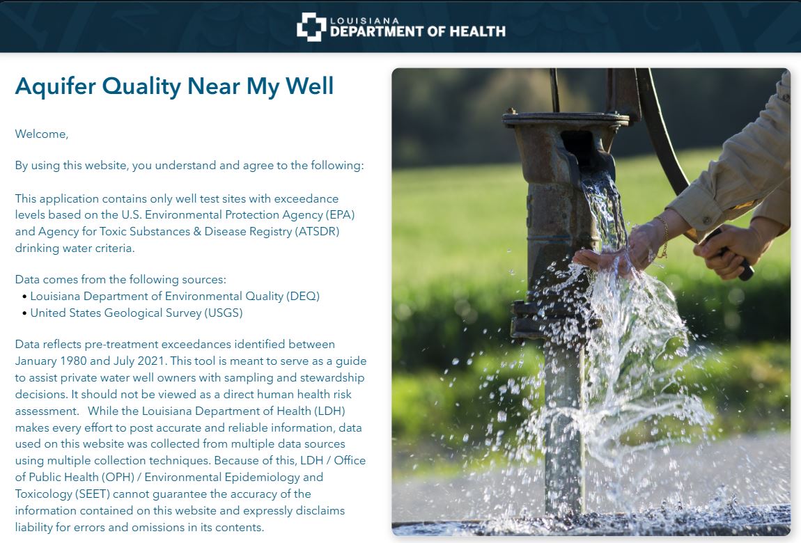 Aquifer Quality Near My Well