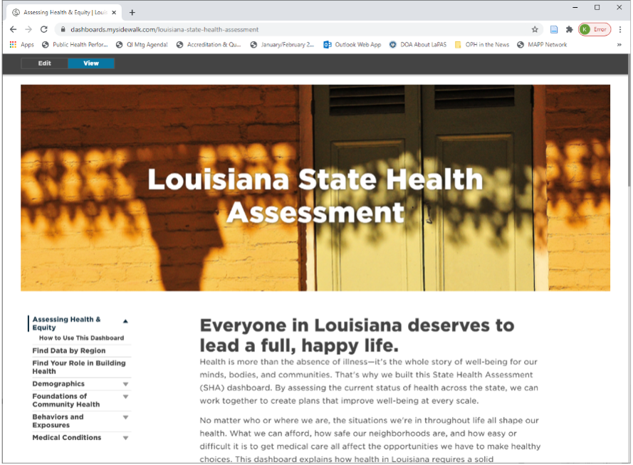 SHA website